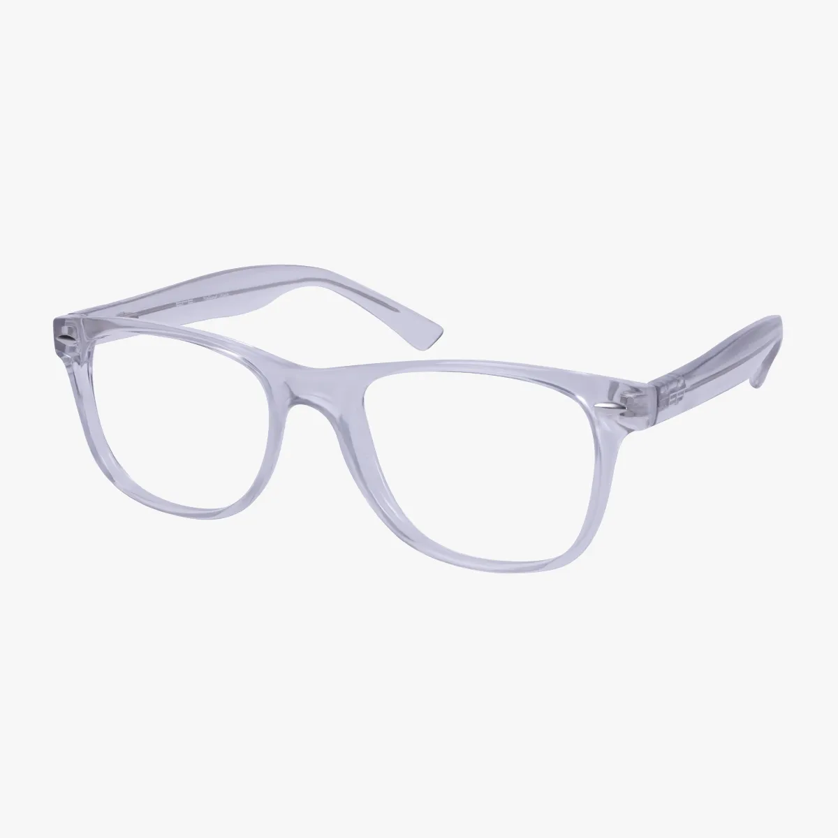 Downey - Rectangle Translucent Glasses for Men & Women
